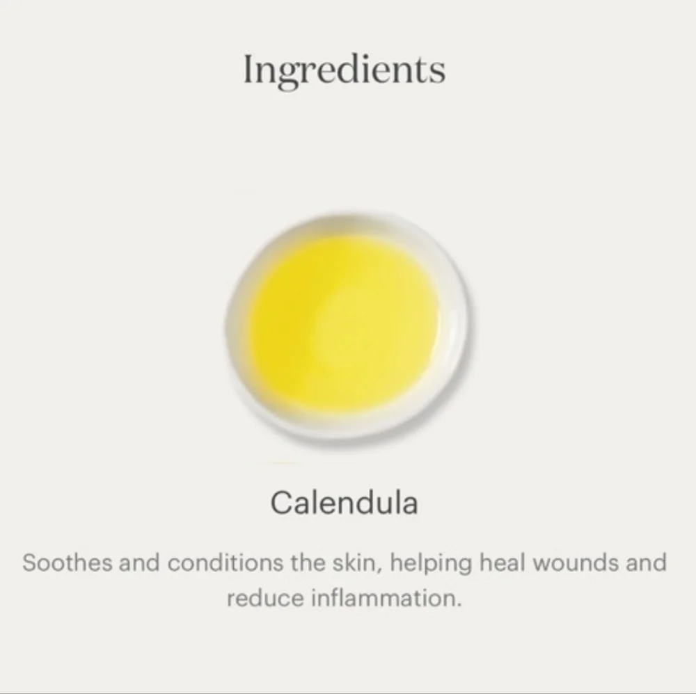 NIB Endota Organics Hydrating Lip Balm - Calendula, Vitamin E